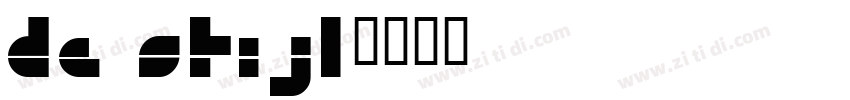 de stijl字体转换
